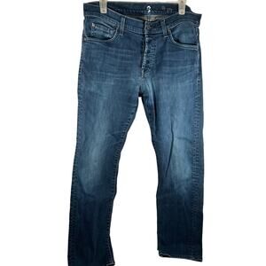 7 Seven for All Mankind Made in Mexico Cotton/Spandex Button Fly Jeans Men's 34